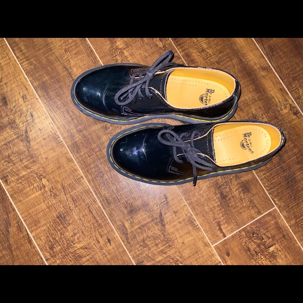 NEW Dr. Martens, Women's 1461 3-Eye Patent Leather Oxford Shoe